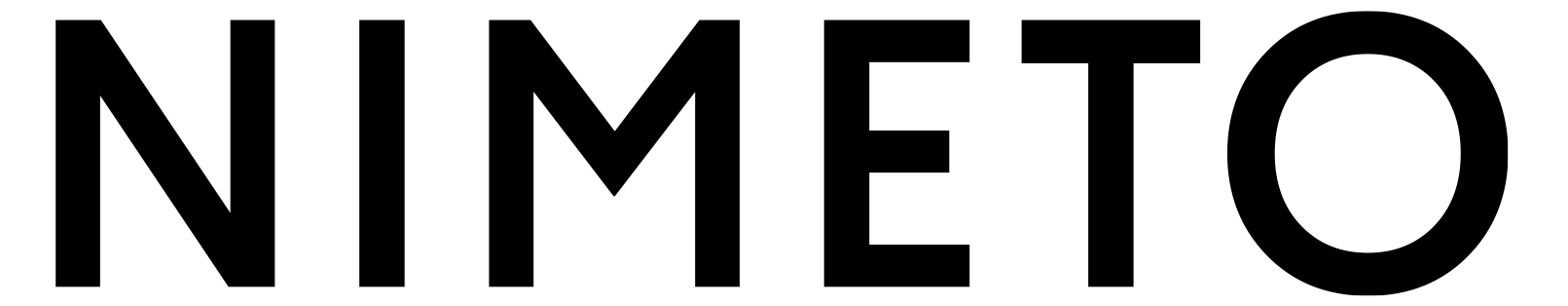Nimeto_typografisch-logo_zwart